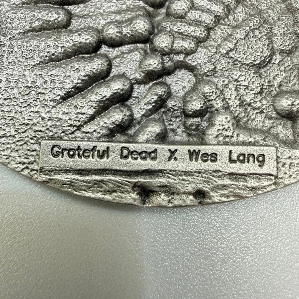Grateful Dead Wes Lang Chief Headdress Belt Buckle